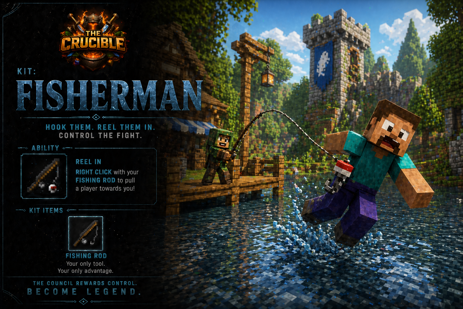 Fisherman kit artwork